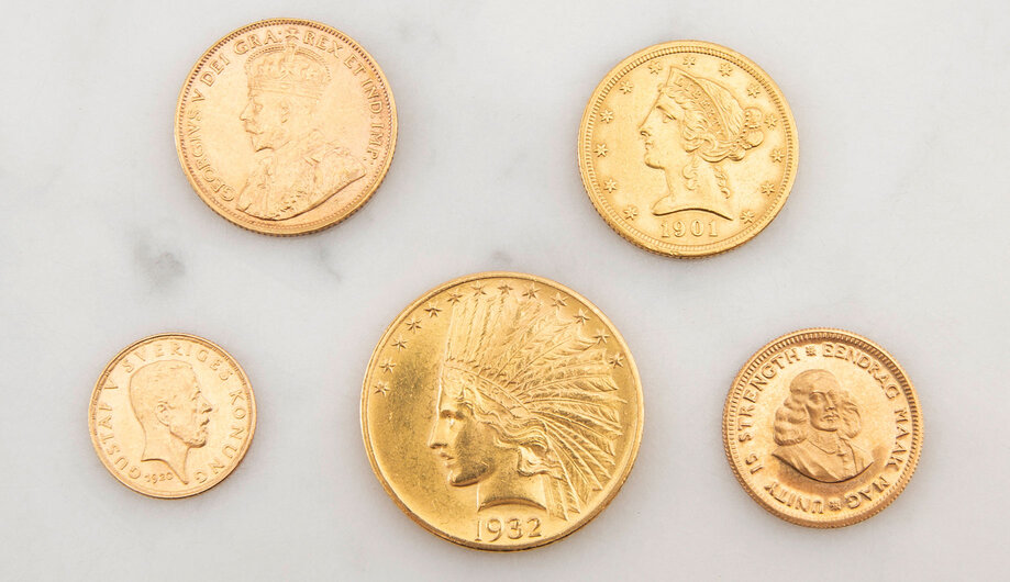 Gold Coins from Two Centuries – An International Collection