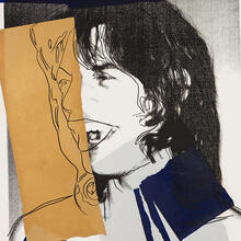 Modern Art & Design presenterar "Mick Jagger" av Andy Warhol