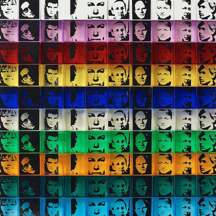 Andy Warhol, "Ten from Leo Castelli: Portrait of the artists"