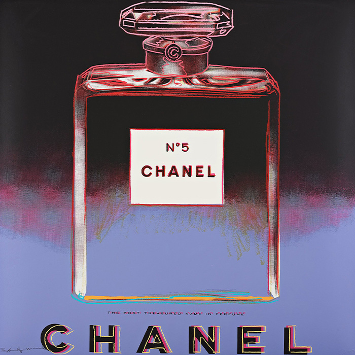 Andy Warhol, "Chanel" ur "Ads"