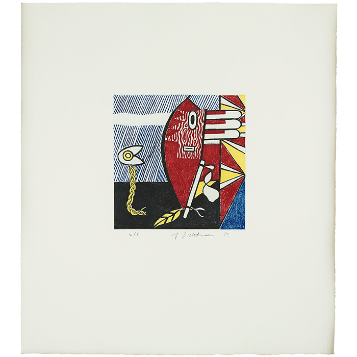 Roy Lichtenstein, "Untitled I", 1980