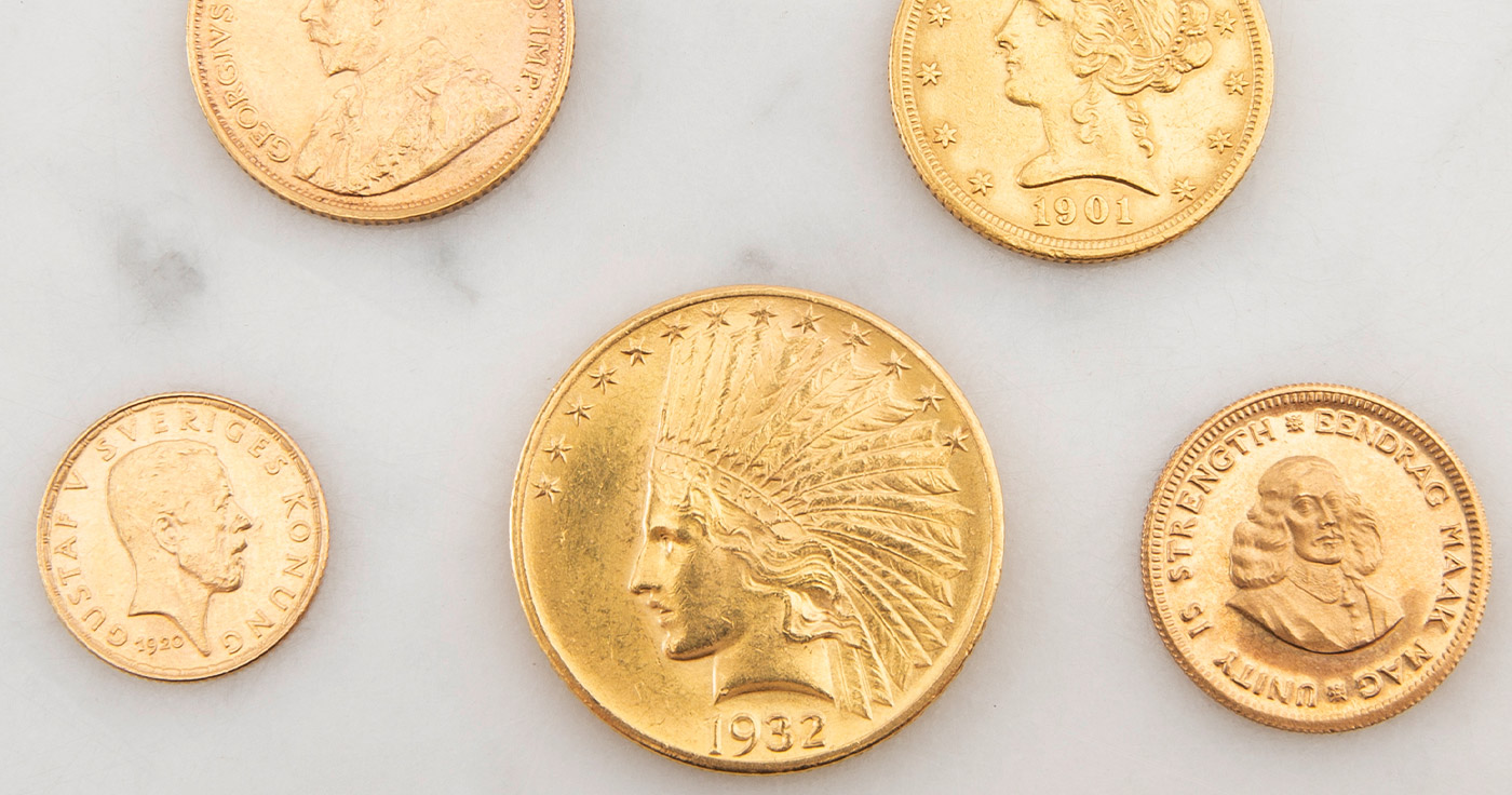 Gold Coins from Two Centuries