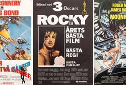 Action movies – en samling affischer